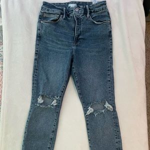Women’s Good American Jeans. Worn twice. Perfect condition.